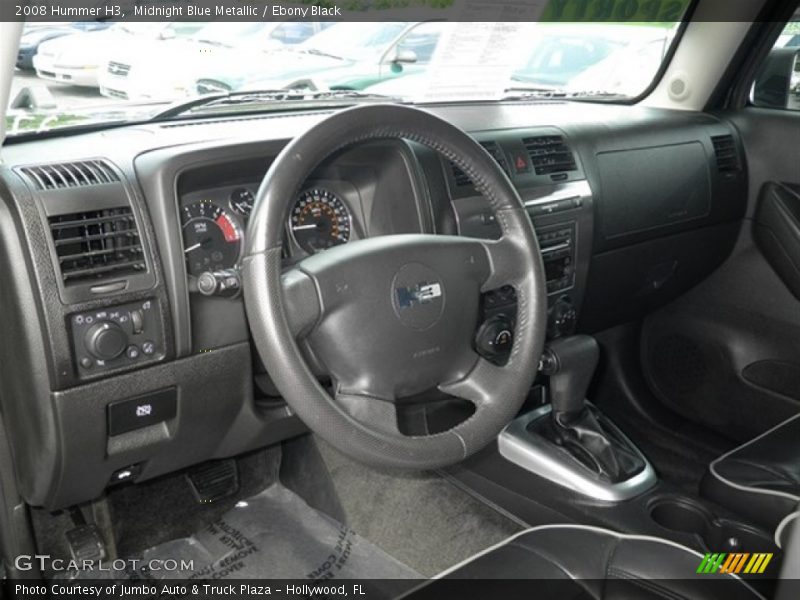 Midnight Blue Metallic / Ebony Black 2008 Hummer H3