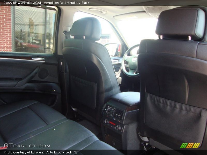 Vermillion Red Metallic / Black 2009 BMW X5 xDrive30i