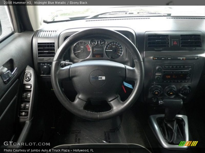 Midnight Blue Metallic / Ebony Black 2008 Hummer H3