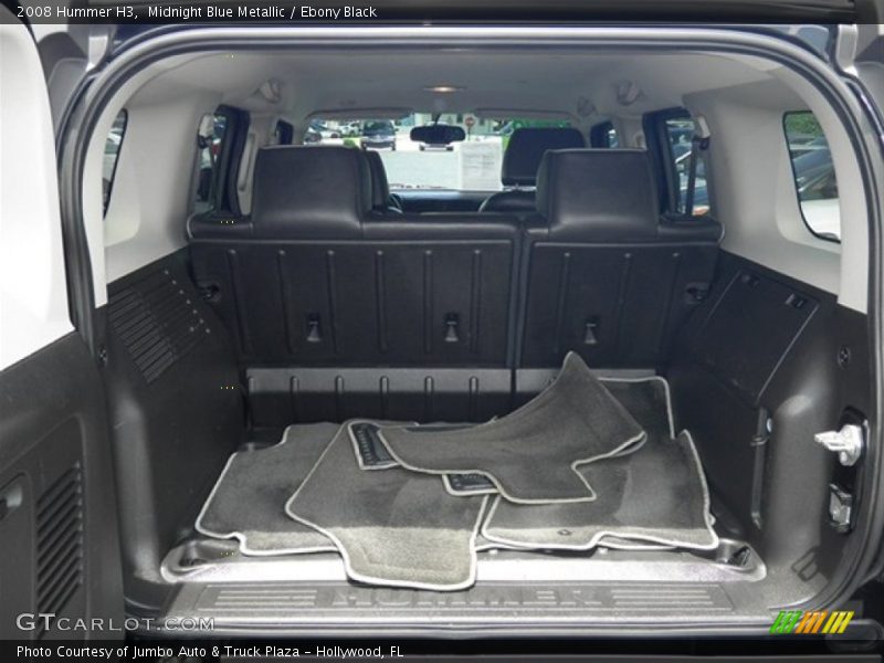 Midnight Blue Metallic / Ebony Black 2008 Hummer H3