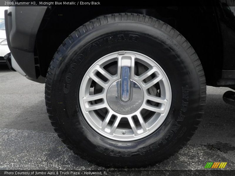 Midnight Blue Metallic / Ebony Black 2008 Hummer H3