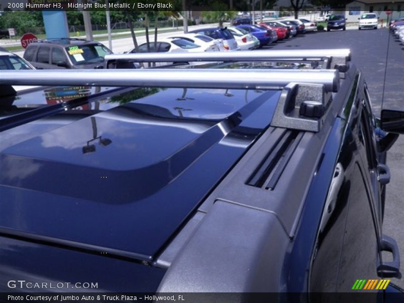 Midnight Blue Metallic / Ebony Black 2008 Hummer H3