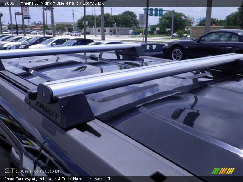 Midnight Blue Metallic / Ebony Black 2008 Hummer H3