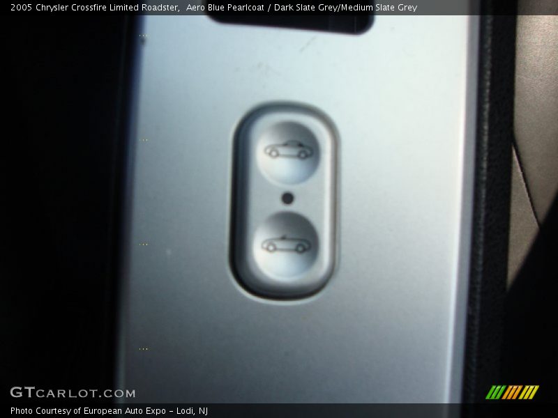 Aero Blue Pearlcoat / Dark Slate Grey/Medium Slate Grey 2005 Chrysler Crossfire Limited Roadster