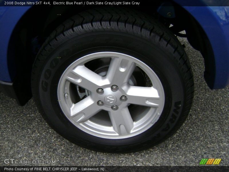 Electric Blue Pearl / Dark Slate Gray/Light Slate Gray 2008 Dodge Nitro SXT 4x4