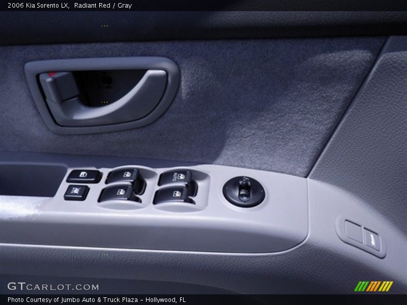 Radiant Red / Gray 2006 Kia Sorento LX
