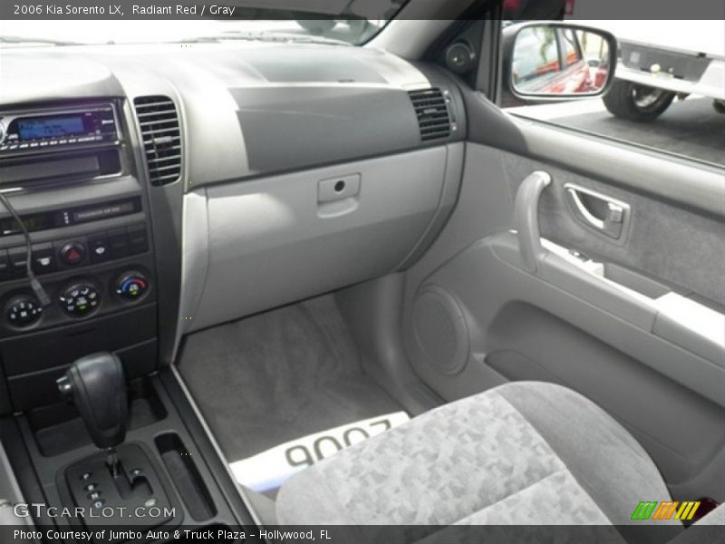 Radiant Red / Gray 2006 Kia Sorento LX