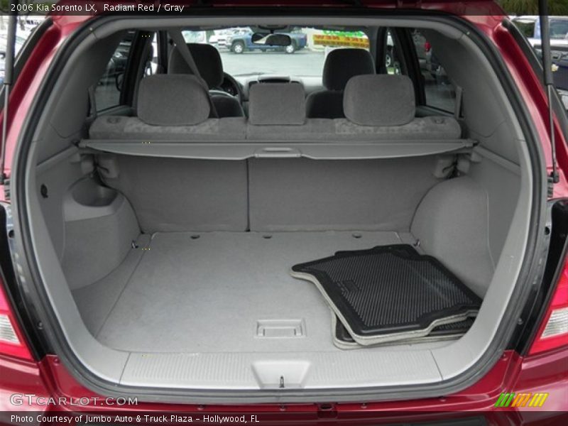 Radiant Red / Gray 2006 Kia Sorento LX