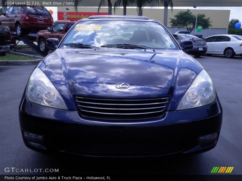 Black Onyx / Ivory 2004 Lexus ES 330