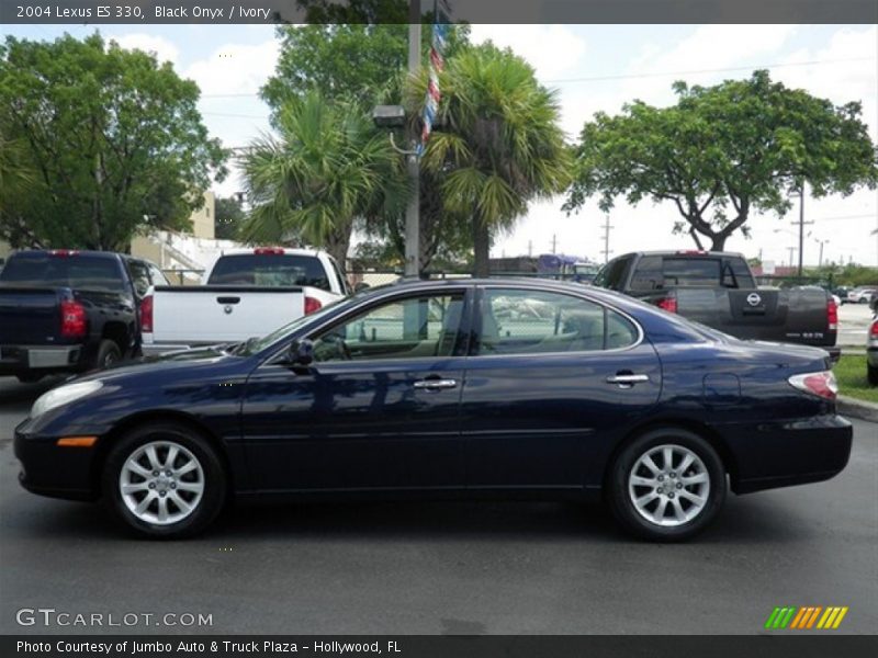 Black Onyx / Ivory 2004 Lexus ES 330