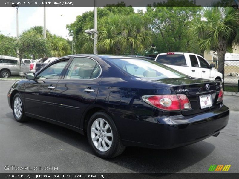 Black Onyx / Ivory 2004 Lexus ES 330