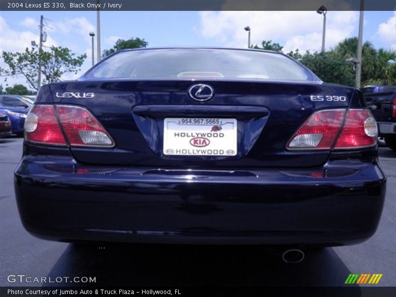 Black Onyx / Ivory 2004 Lexus ES 330
