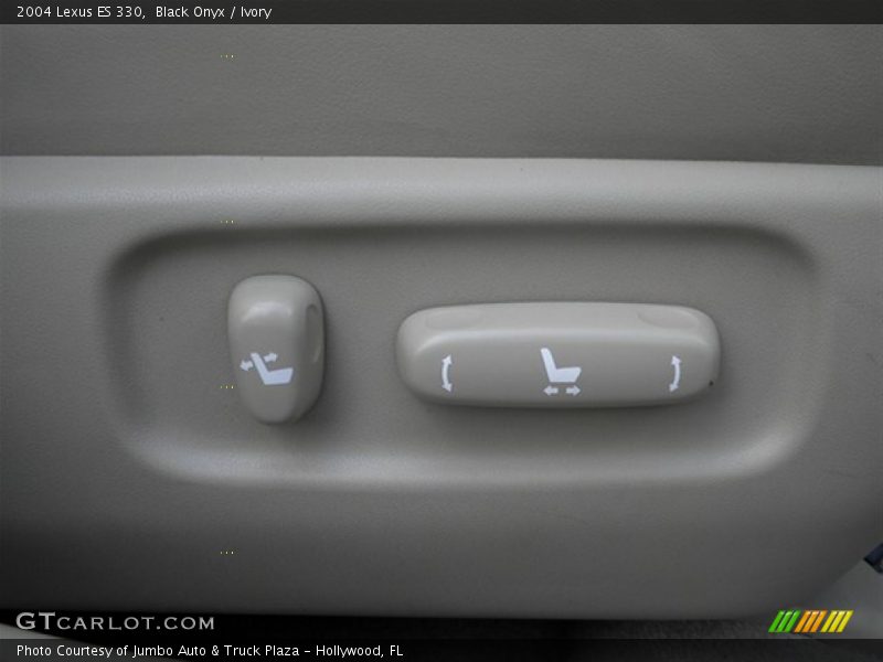 Black Onyx / Ivory 2004 Lexus ES 330