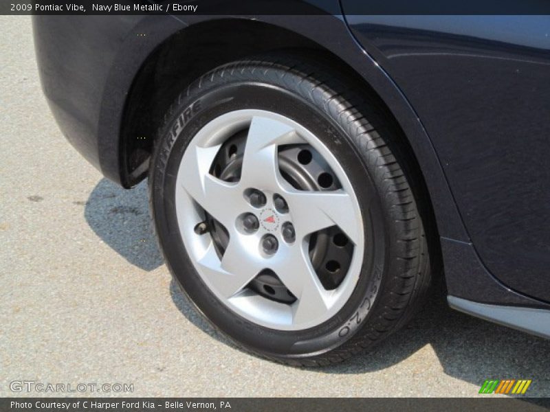 Navy Blue Metallic / Ebony 2009 Pontiac Vibe