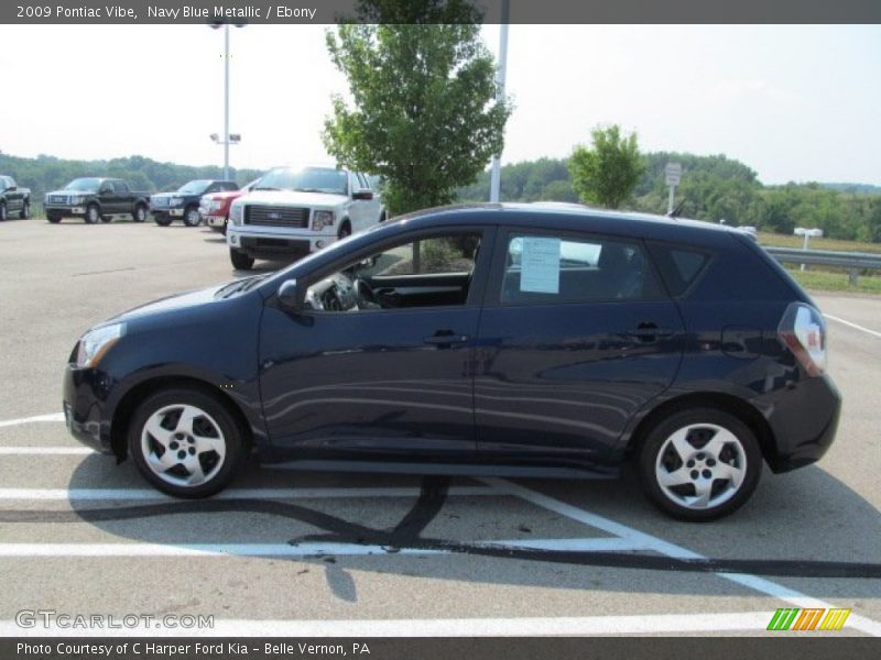 Navy Blue Metallic / Ebony 2009 Pontiac Vibe