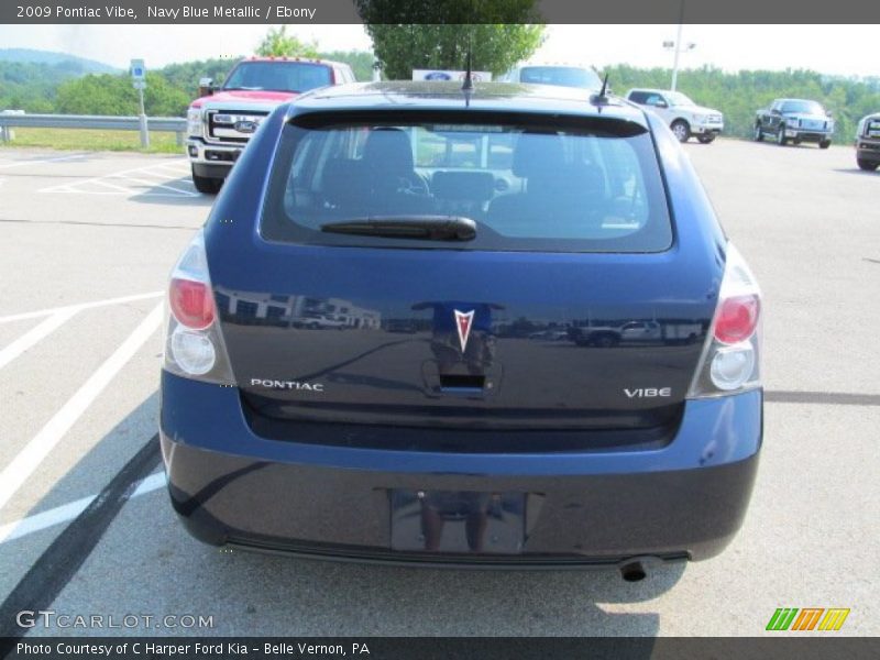 Navy Blue Metallic / Ebony 2009 Pontiac Vibe