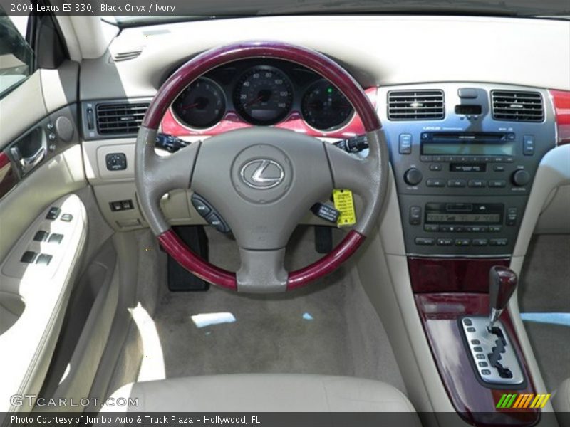 Black Onyx / Ivory 2004 Lexus ES 330
