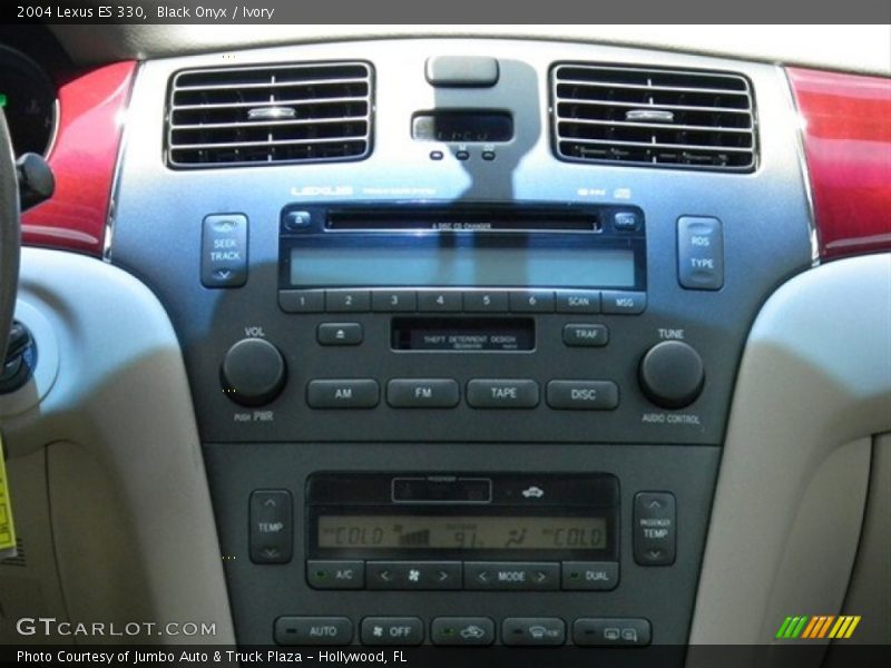Black Onyx / Ivory 2004 Lexus ES 330