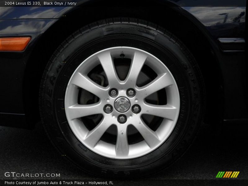 Black Onyx / Ivory 2004 Lexus ES 330