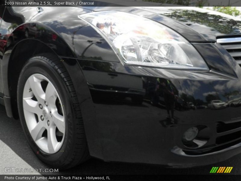 Super Black / Charcoal 2009 Nissan Altima 2.5 SL