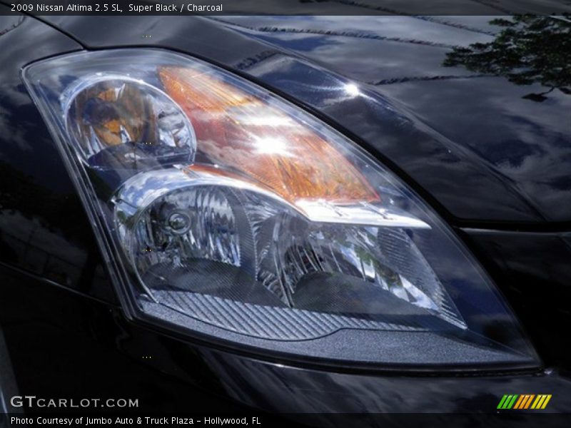 Super Black / Charcoal 2009 Nissan Altima 2.5 SL