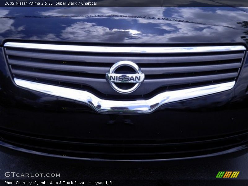 Super Black / Charcoal 2009 Nissan Altima 2.5 SL