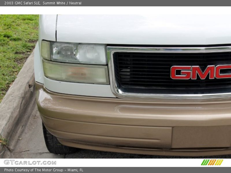 Summit White / Neutral 2003 GMC Safari SLE