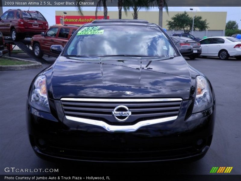 Super Black / Charcoal 2009 Nissan Altima 2.5 SL