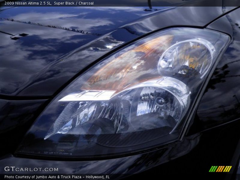 Super Black / Charcoal 2009 Nissan Altima 2.5 SL