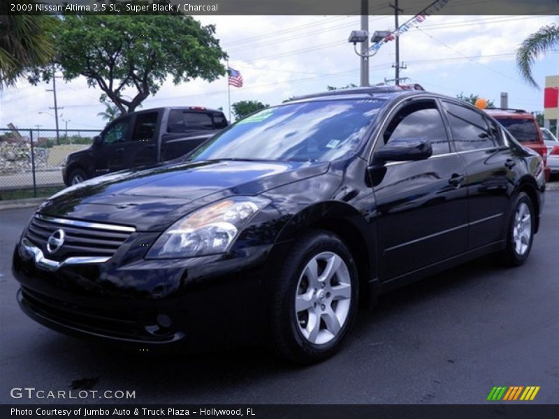 Super Black / Charcoal 2009 Nissan Altima 2.5 SL