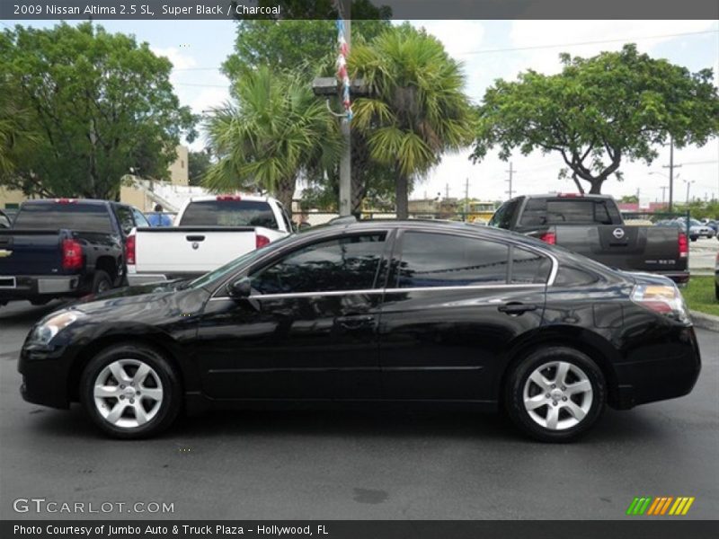 Super Black / Charcoal 2009 Nissan Altima 2.5 SL