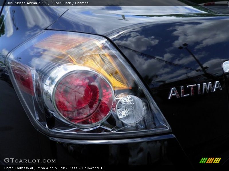 Super Black / Charcoal 2009 Nissan Altima 2.5 SL
