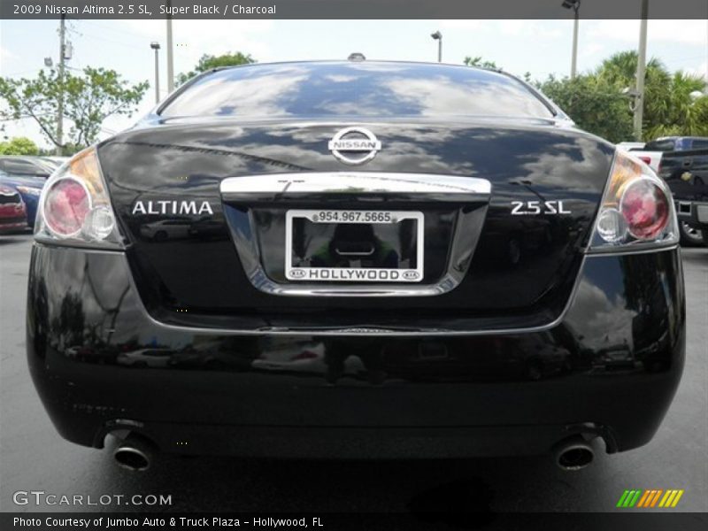 Super Black / Charcoal 2009 Nissan Altima 2.5 SL