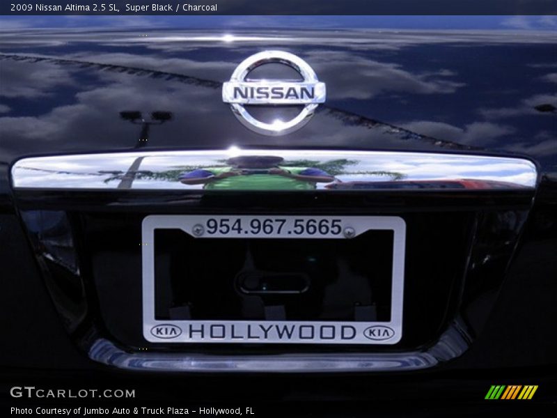 Super Black / Charcoal 2009 Nissan Altima 2.5 SL