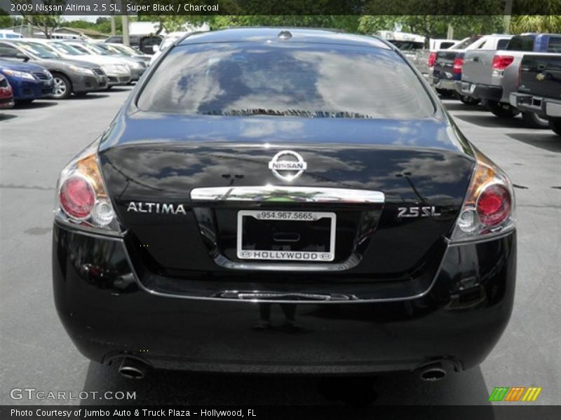 Super Black / Charcoal 2009 Nissan Altima 2.5 SL