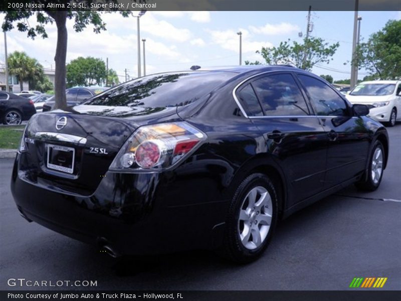 Super Black / Charcoal 2009 Nissan Altima 2.5 SL