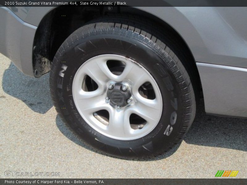 Slate Grey Metallic / Black 2010 Suzuki Grand Vitara Premium 4x4