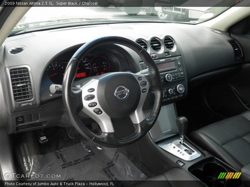 Super Black / Charcoal 2009 Nissan Altima 2.5 SL