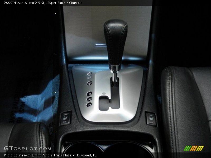 Super Black / Charcoal 2009 Nissan Altima 2.5 SL