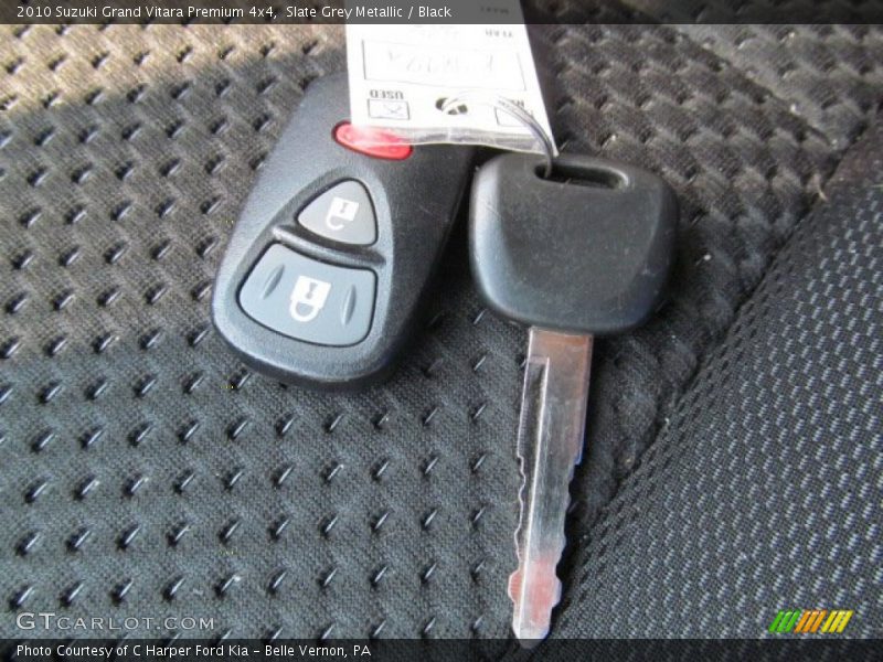 Slate Grey Metallic / Black 2010 Suzuki Grand Vitara Premium 4x4