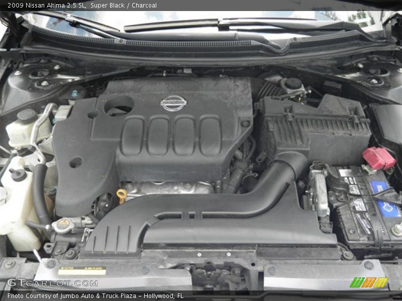 Super Black / Charcoal 2009 Nissan Altima 2.5 SL
