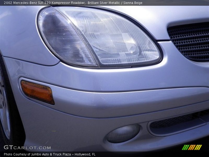 Brilliant Silver Metallic / Sienna Beige 2002 Mercedes-Benz SLK 230 Kompressor Roadster