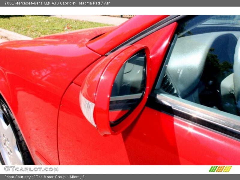 Magma Red / Ash 2001 Mercedes-Benz CLK 430 Cabriolet