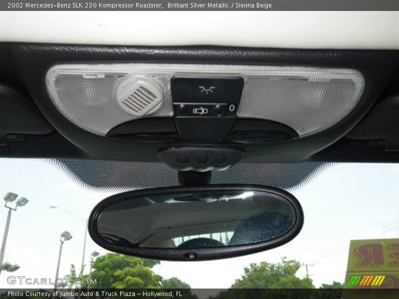 Brilliant Silver Metallic / Sienna Beige 2002 Mercedes-Benz SLK 230 Kompressor Roadster