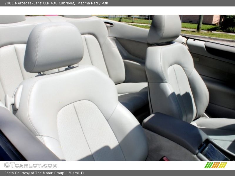 Magma Red / Ash 2001 Mercedes-Benz CLK 430 Cabriolet