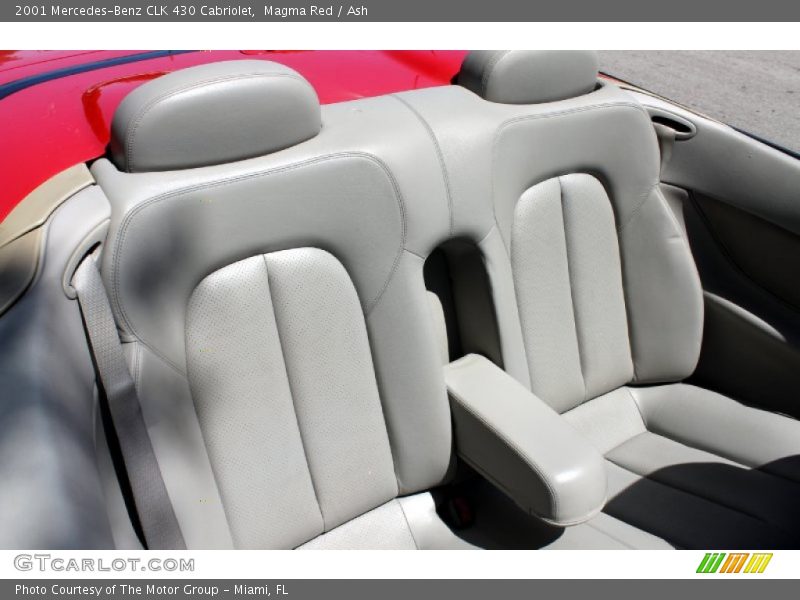 Magma Red / Ash 2001 Mercedes-Benz CLK 430 Cabriolet