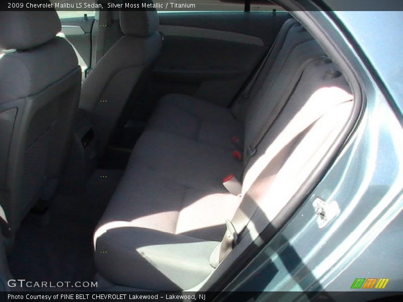 Silver Moss Metallic / Titanium 2009 Chevrolet Malibu LS Sedan