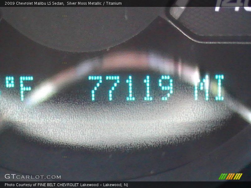 Silver Moss Metallic / Titanium 2009 Chevrolet Malibu LS Sedan