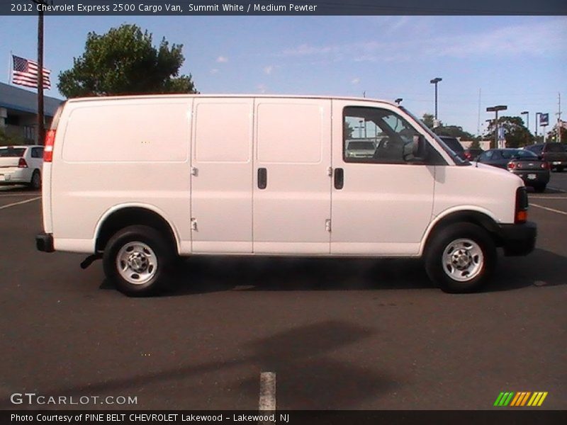 Summit White / Medium Pewter 2012 Chevrolet Express 2500 Cargo Van