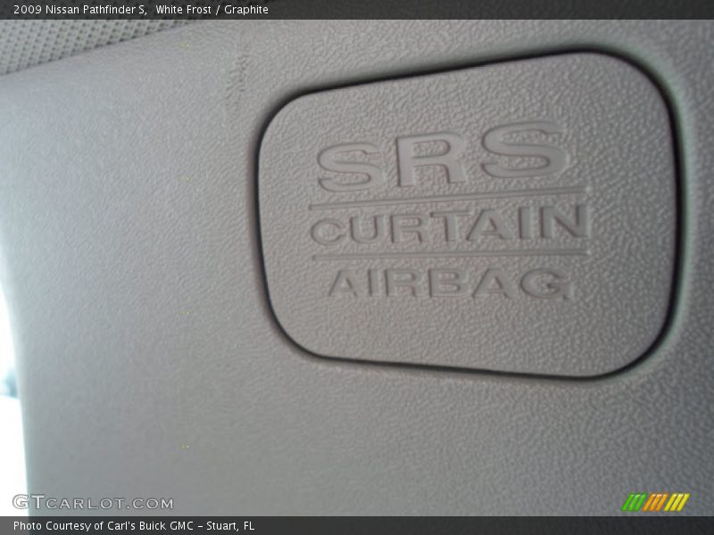 White Frost / Graphite 2009 Nissan Pathfinder S